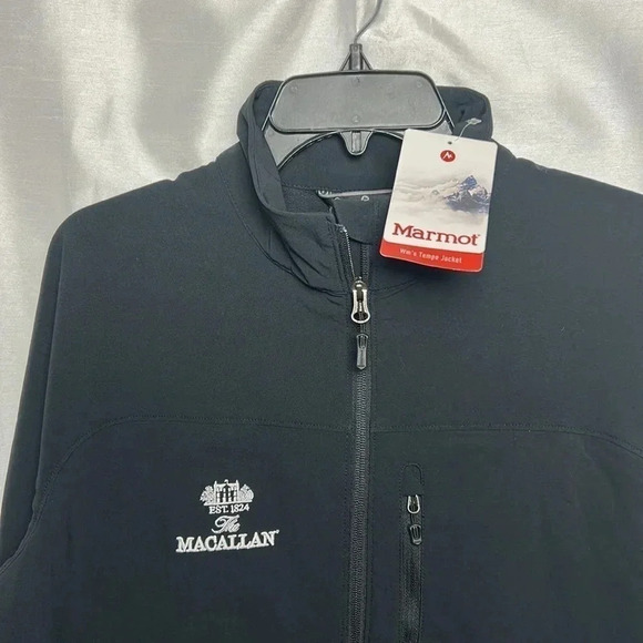 MARMOT Women  warm tempo lightweight black jacket . Zippered pockets, - Picture 3 of 14